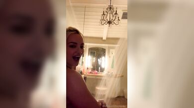 Lindsey Pelas, Blonde Babe Teasing Her Huge Tits In See-Through Onlyfans Video Leaked