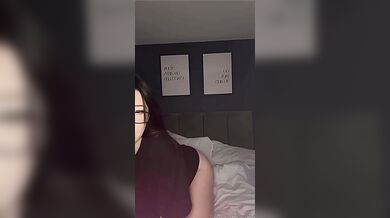 Powerpufgalz, Glasses Girl With Huge Tits Dildo Masturbation Onlyfans Video Leaked