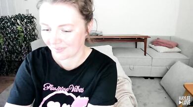 Haylee_Love, Pregnant Babe Dildo Masturbation On Livestream Onlyfans Video Leaked