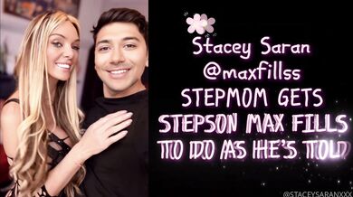 Stacey Saran, Max Fills, Horny Fit Mommy Watns Step-Sons Hot Cum Onlyfans Video Leaked