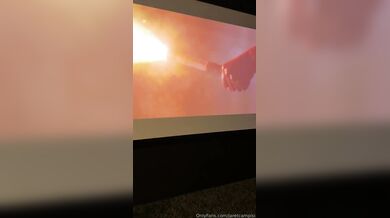 Christina Khalil, Fucking Boyfriend In The Home Movie Theatre Onlyfans Video Leaked