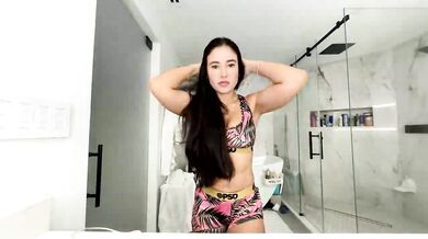 Angie Varona, Pink Bikini Tease In The Bathtub Onlyfans Video Leaked