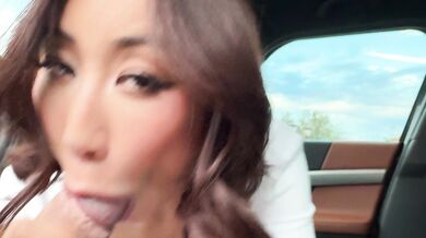 Nicole Doshi, Asian Slut Blowing Fans Fat Cock In The Car Onlyfans Video Leaked