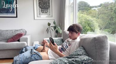Layla Kelly, Step-Mom Catches Stud Son Masturbating And Helps Onlyfans Video Leaked