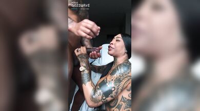 Ms Secret Deesires, Tattooed Ebony Babe Riding A Young Bbc Stud Onlyfans Video Leaked