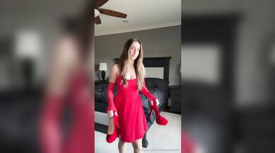 Christina Khalil, High Heels And Black Dildo Play Onlyfans Video Leaked