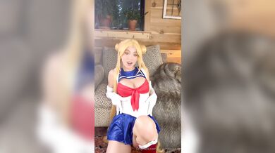 Sara Underwood, Sailor Moon Cosplay Tease Onlyfans Video Leaked