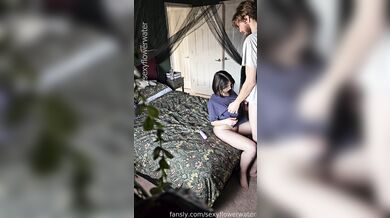SexyFlowerWater, Aurora Flower, Peeping Tom Voyeur Watching Hot Couple Fuck Onlyfans Video Leaked