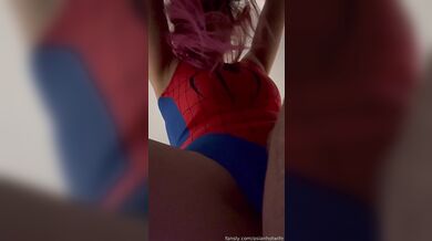 AsianHotWife, Monique Mae, Asian Hotwife Spider-Girl Cosplay Fuck Session Onlyfans Video Leaked