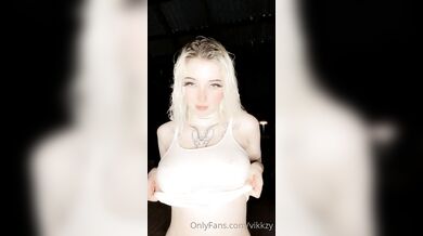 Vikkzy, Blonde Norwegian Babe Dropping Her Naked Tits Onlyfans Video Leaked