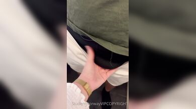 Studentnorway, Hotwifehanna, Risky Quickie In The Public Bathroom Onlyfans Video Leaked