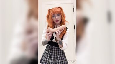 Hexx_Girl, Goth College Girl Playing With A Big Black Dildo Onlyfans Video Leaked
