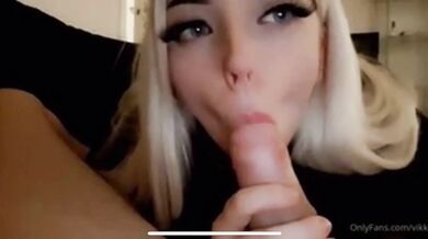 Vikkzy, Norwegian Blonde Babe Sucking Cock Onlyfans Video Leaked