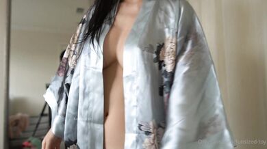 Funsized-Toy, Teasing Her Sexy Silk Lingerie Try-On-Haul Onlyfans Video Leaked