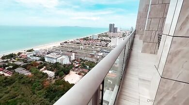 Nicci Azzy, Hot Swedish Bimbo Sucking Cock On The Balcony Onlyfans Video Leaked