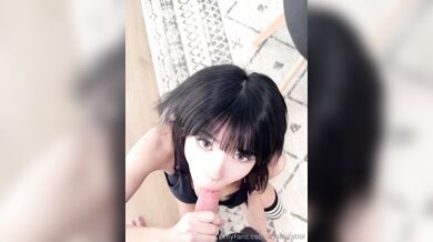 Angelicat, Hot Hooters Goth Girl Gets Facialized Onlyfans Video Leaked