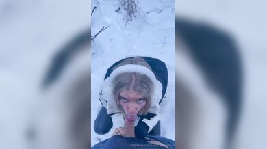 Uwucutedemon, Swedish Babe Sucking Cock In The Snow Onlyfans Video Leaked