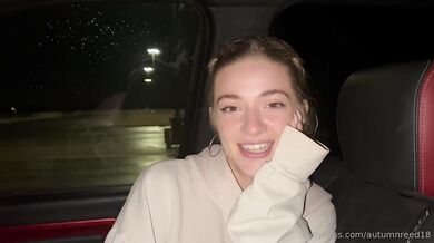 Autumnreed18, Sucking And Swallowing Hot Cum In The Car Backseat Onlyfans Video Leaked
