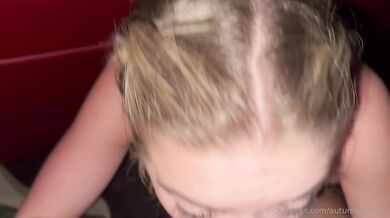 Autumnreed18, Sucking And Swallowing Hot Cum In The Car Backseat Onlyfans Video Leaked