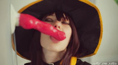 Little_Emo_Kitten, Megumin The Witch Gets Fucked By A Big Dildo Onlyfans Video Leaked