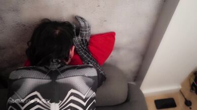 Little_Emo_Kitten, Short Hair Goth Spider-Girl Gets Fucked In Suit Onlyfans Video Leaked