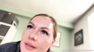HollieHotwife - Couldnt let him go to his meeting without a little something
