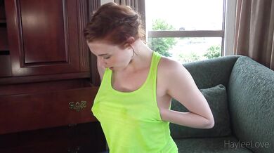 Haylee_Love, Redhead With Huge Tits Teasing In Lingerie Onlyfans Video Leaked