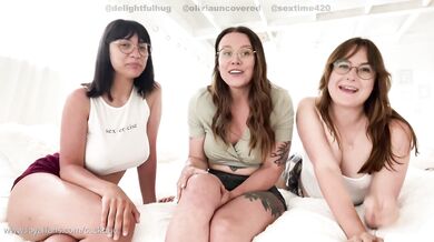 Delightfulhug, Oliviauncovered, Sextime420, College Girls Punish Panty Sniffing Loser With Sph And Cei Onlyfans Video Leaked
