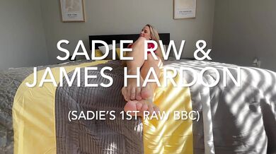 SadieRW / SadieRose × JamesHardon - Sadie's 1st raw BBC