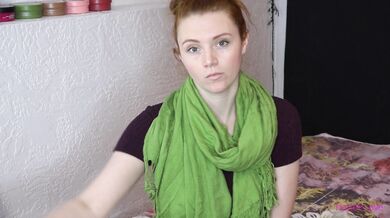 Haylee_Love, Redhead Teasing A Dildo With Her Tits Out Until She’s Dripping
