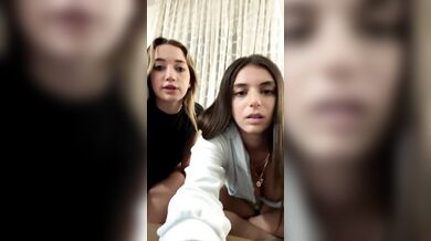 Ambsofficialxo, Two Hot Chicks Flashing Their Big Tits On Livestream Onlyfans Video Leaked