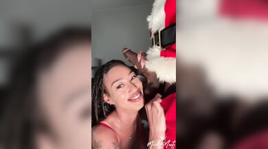 Missbnasty, Sucking Santas Big Black Cock Onlyfans Video Leaked