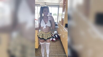 Badbabysitter, Skylarmaexo, Two Hot Lesbian Schoolgirl Dildo Sharing Onlyfans Video Leaked