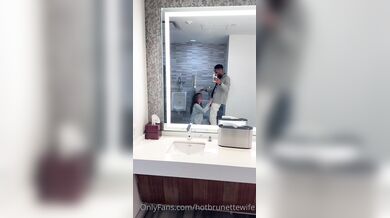 HotBrunetteWife × TonyBang - No date is complete without a little public sex