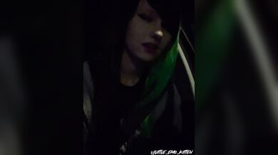 Little_Emo_Kitten, Emo Goth Girl Riding Cock In The Car Onlyfans Video Leaked