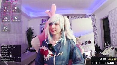 Little_Emo_Kitten, Cosplaying As Gawr Gura Masturbating On Livestream Onlyfans Video Leaked