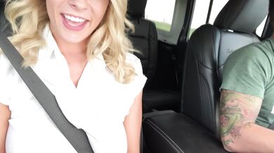 Oliviaowens, Sucking Off A Lucky Fan In The Car Onlyfans Video Leaked