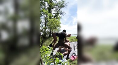 TrixieLoveQOS - behind-the-scenes-milf-2-bbc-double-anal-picnic