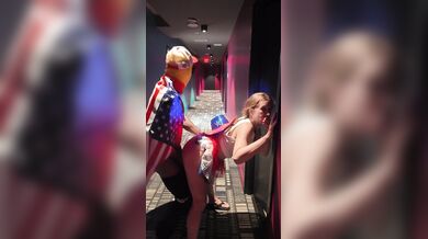 TrixieLoveQOS × Jackrackemxxx - red-white-pussy-squirting-patriotic-milf-bbc-fuck-hot