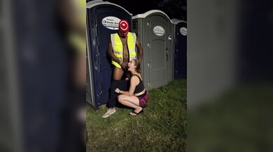 TrixieLoveQOS × Jackrackemxxx - construction-site-suck-fuck
