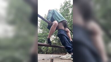 TrixieLoveQOS - petite-milf-gets-bbc-railing-in-the-woods