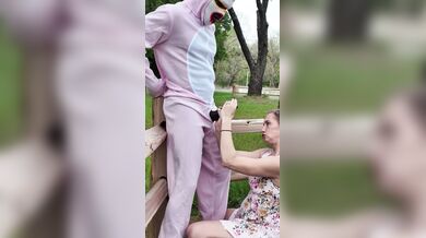 TrixieLoveQOS × Jackrackemxxx - innocent-milf-gets-fucked-by-bbc-easter-bunny
