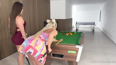 Kiera Jaston, Rose.Fittt, Two Fit Lesbian Chicks Anal Drilling On The Pool Table Onlyfans Video Leaked