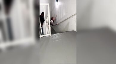 Pawg_Redhead, Pawg Whore Doggy Fucked In Public Stairwell Onlyfans Video Leaked