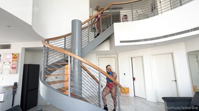 Kiera Jaston, Fit Lesbian Slut Strapon Fucking On The Staircase Onlyfans Video Leaked