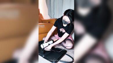 Anaimiya, Fucking A Dildo Sex Machine Wearing Stockings Onlyfans Video Leaked