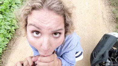 Holly Garner, Thick Babe Sucking Cock On The Bike Trail Onlyfans Video Leaked