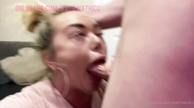 Katrina Thicc, Deepthroating Cock And Getting Creampie After Onlyfans Video Leaked