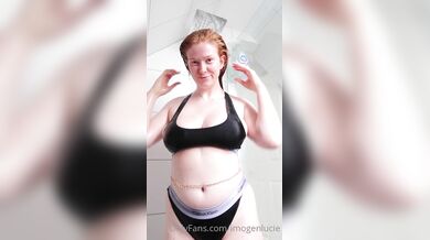 Imogen Lucie, Redhead With Big Tits In The Shower Onlyfans Video Leaked