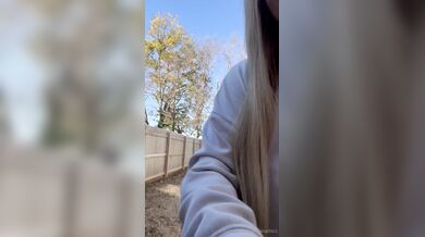Katrina Thicc, Sucking And Swallowing Hot Cum In Backyard Onlyfans Video Leaked